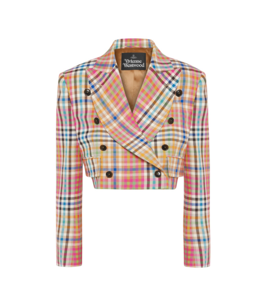 Vivienne Westwood Long Sleeve Cut Off Jacket - Vivienne Westwood Jackets - Punk Luxury - Shop at Luxury Shoes 