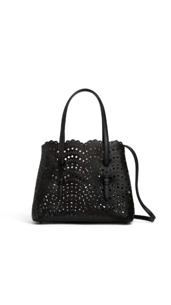 Alaïa Mina 25 Bag In Vienne Wave Calfskin - Alaia Bags - Laser Cut Luxury - Shop at Luxury Shoes 