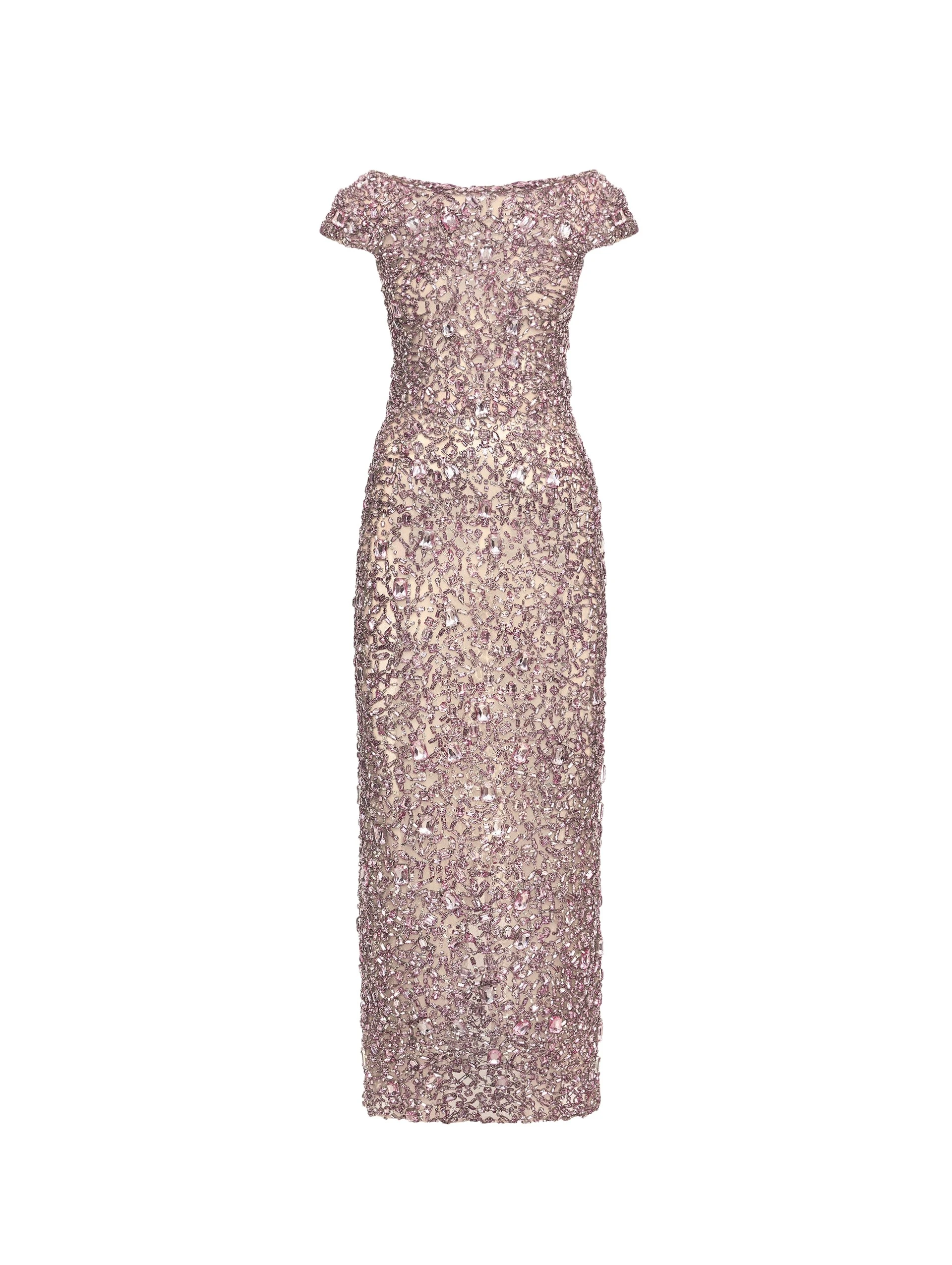 Mosaic-Crystal-Embroidered-Gown-Oscar-de-la-Renta-Dresses39541_nobg Oscar de la Renta Mosaic Crystal Embroidered Gown - Oscar de la Renta Dresses - American Couture - Shop at Luxury Shoes