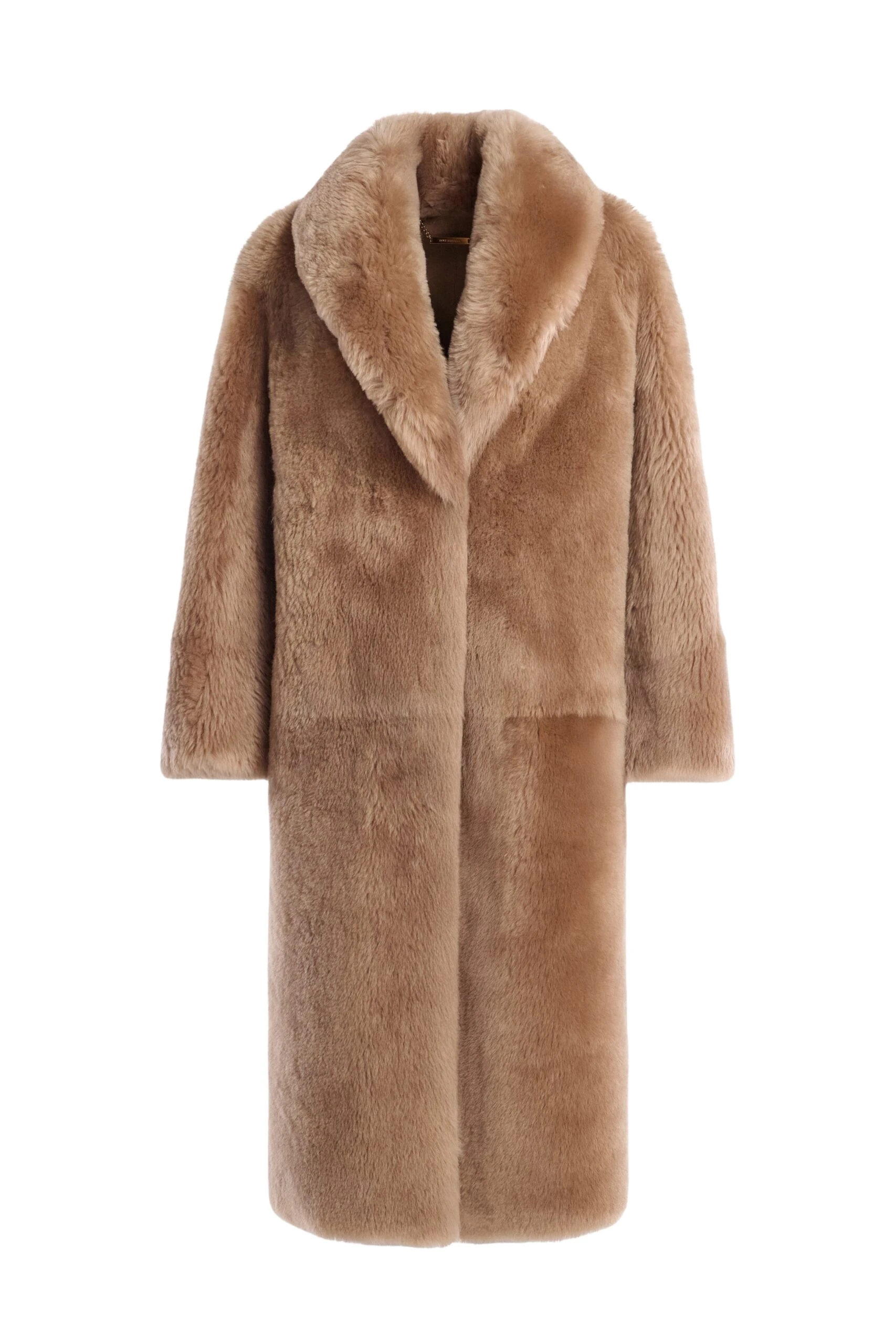Nour-Hammour-Anais-Textured-Shearling-Coat-scaled70389_nobg Nour Hammour Coats Color | Anaïs Textured Shearling Coat luxury leather Coats from Luxury Shoes
