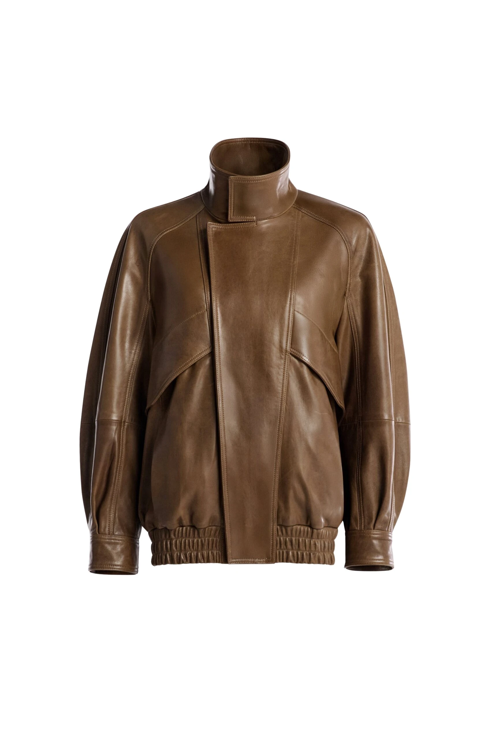 Nour-Hammour-Ariste-Fluid-Leather-Jacket-scaled73614_nobg Nour Hammour Jackets Color | Ariste Fluid Leather Jacket luxury leather Jackets from Luxury Shoes