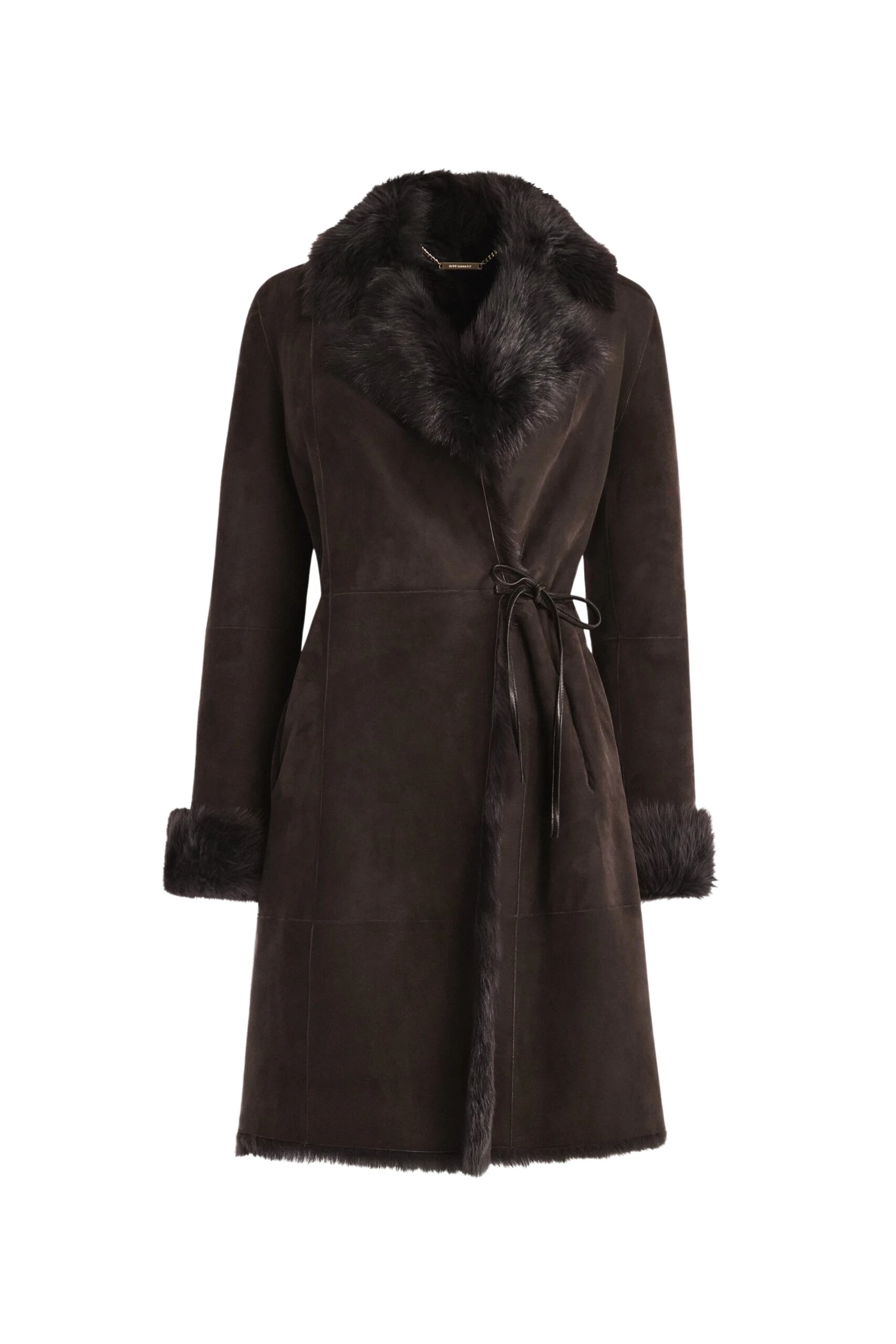 Nour-Hammour-Joni-Midlength-Feminine-Shearling-Coat-scaled38393_nobg Nour Hammour Coats Color | Joni Midlength Feminine Shearling Coat luxury leather Coats from Luxury Shoes