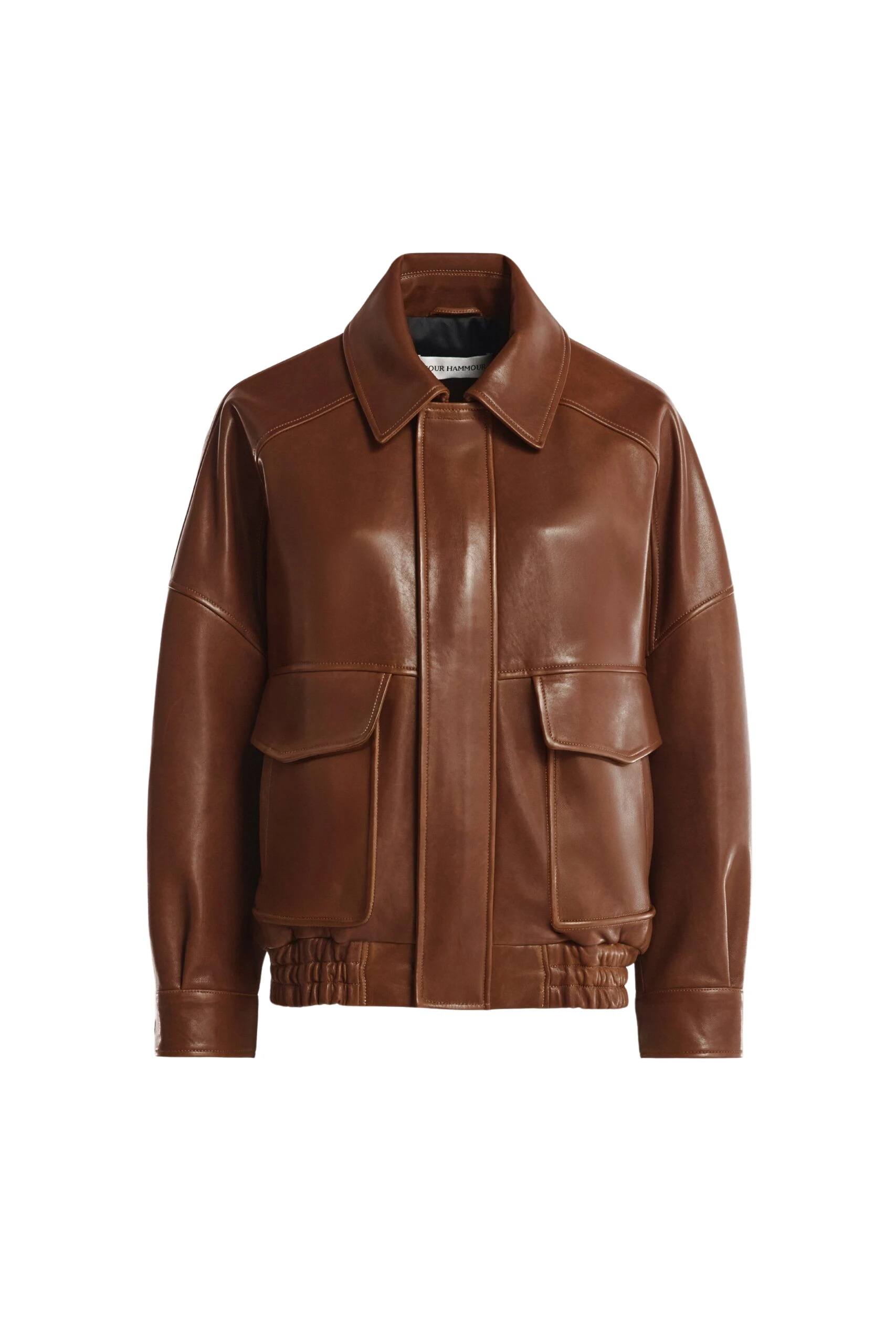 Nour-Hammour-Runa-Soft-Leather-Bomber-Jacket-scaled63729_nobg Nour Hammour Jackets Color | Runa Soft Leather Bomber luxury leather Jackets from Luxury Shoes