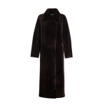 Nour Hammour Coats Color | Solène Soft Blanket Coat luxury leather Coats from Luxury Shoes 