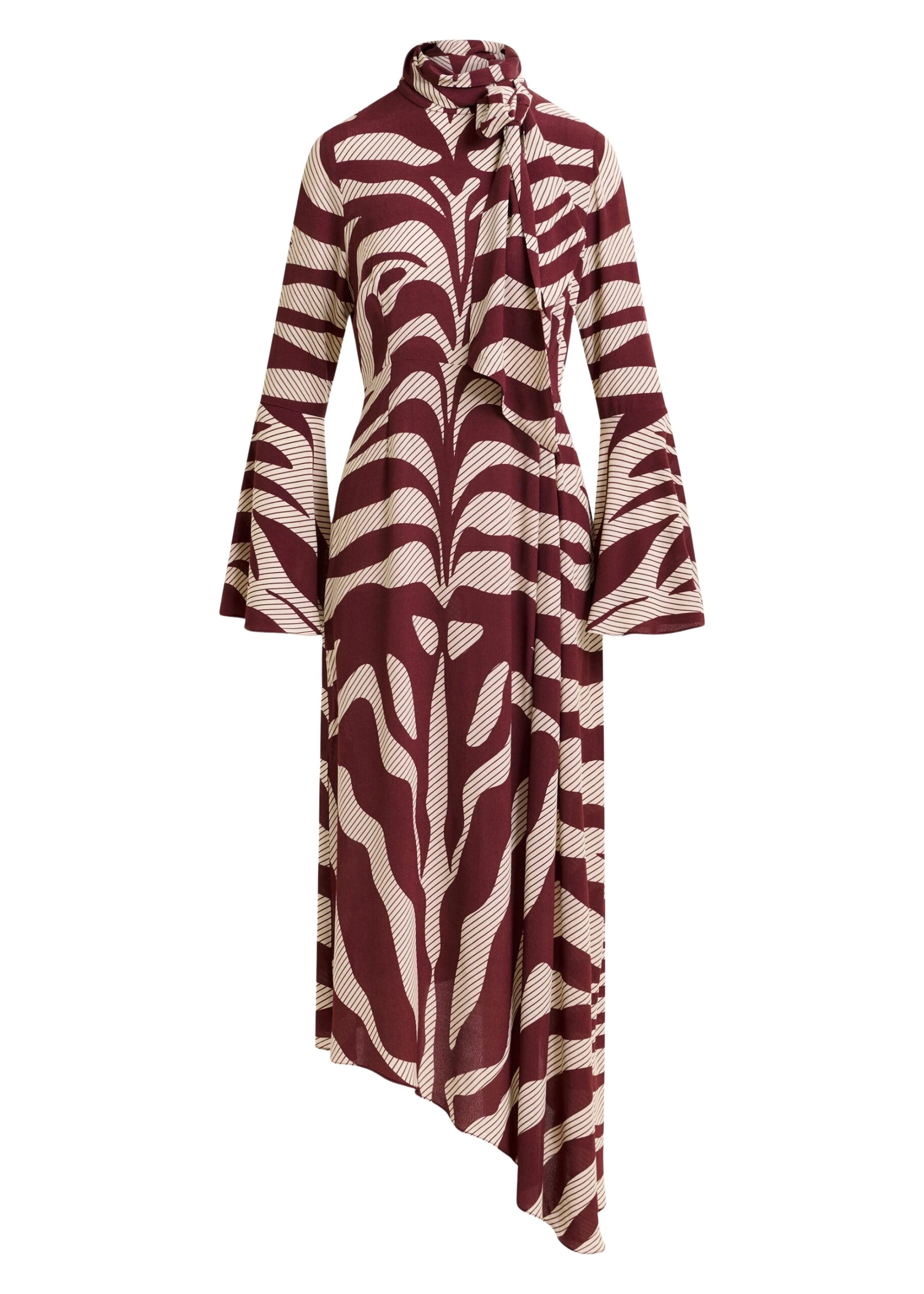 Off-white-and-burgundy-asymmetric-zebraprint-maxi-dress-with-pussy-bow-tie-Essentiel-Antwerp-Dresses-scaled42879_nobg Essentiel Antwerp Off-white and burgundy asymmetric zebraprint maxi dress with pussy bow tie - Essentiel Antwerp Dresses - Colorful Belgian Design - Shop at Luxury Shoes