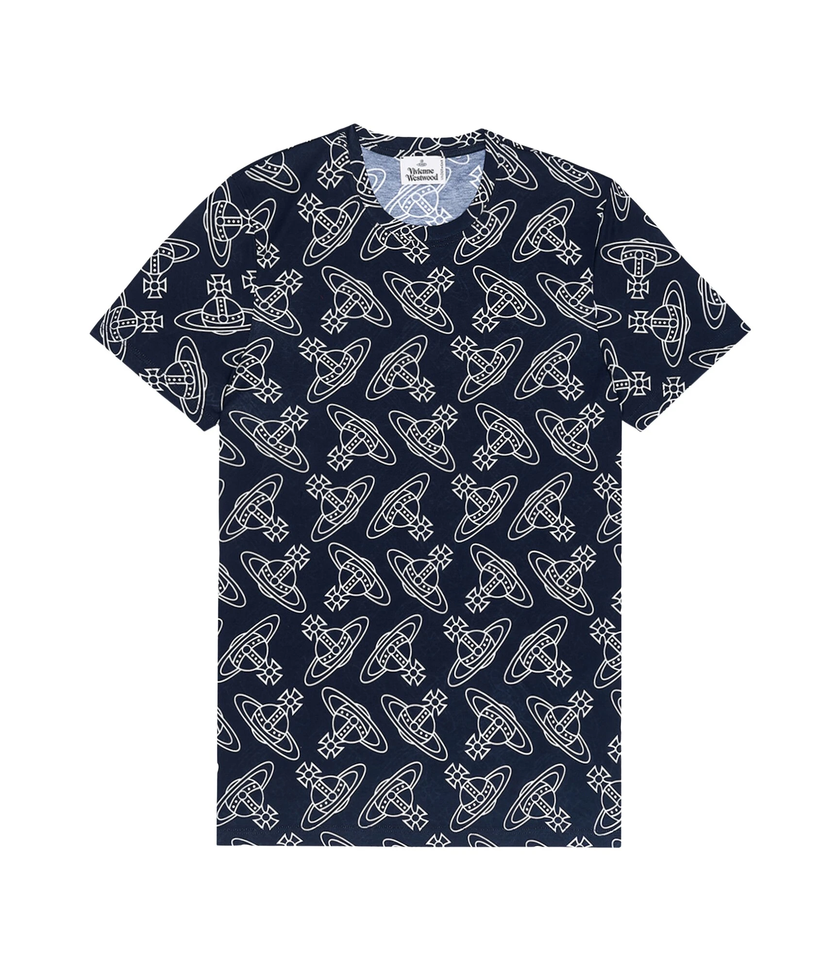 Orb-All-Over-Undershirt-Vivienne-Westwood-Tops-137711_nobg Vivienne Westwood Orb All-Over Undershirt - Vivienne Westwood Tops - Punk Luxury - Shop at Luxury Shoes