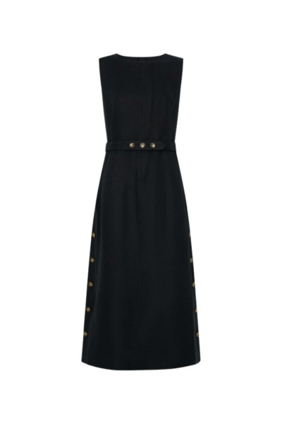 Oroton Button Detail Dress - Oroton Dresses - Australian Heritage Luxury - Shop at Luxury Shoes 