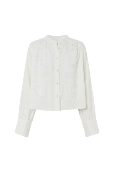 Oroton Doilie Detail Top - Oroton Tops - Australian Heritage Luxury - Shop at Luxury Shoes 
