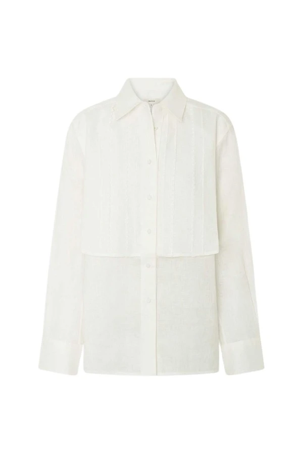 Oroton-Stitch-Detail-Shirt16827_nobg Oroton Stitch Detail Shirt - Oroton Tops - Australian Heritage Luxury - Shop at Luxury Shoes
