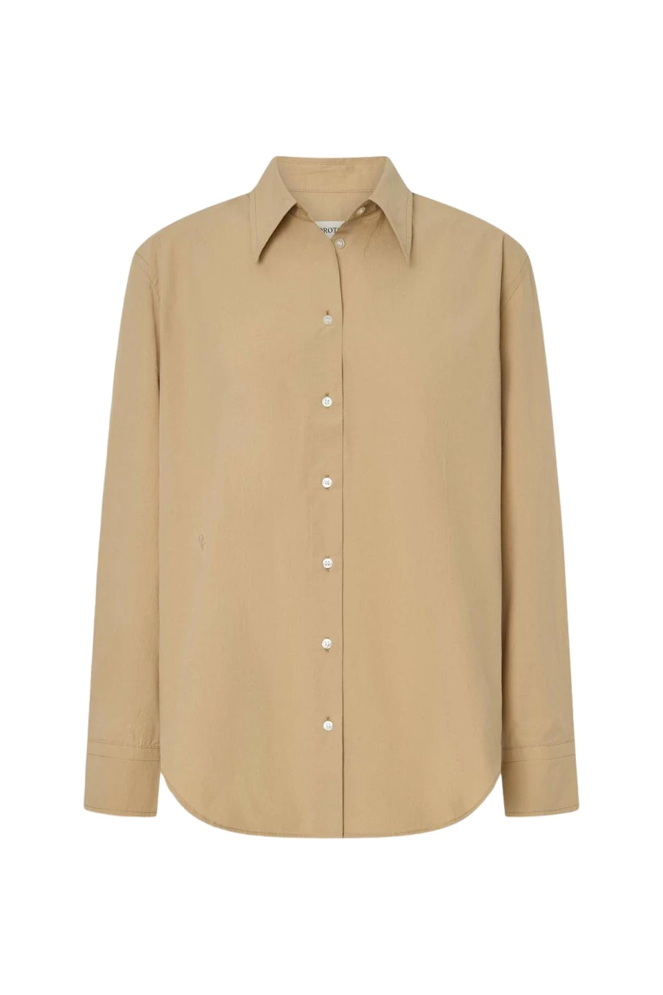 Oroton-Wren-Poplin-Shirt-777620_nobg Oroton Wren Poplin Shirt - Oroton Tops - Australian Heritage Luxury - Shop at Luxury Shoes