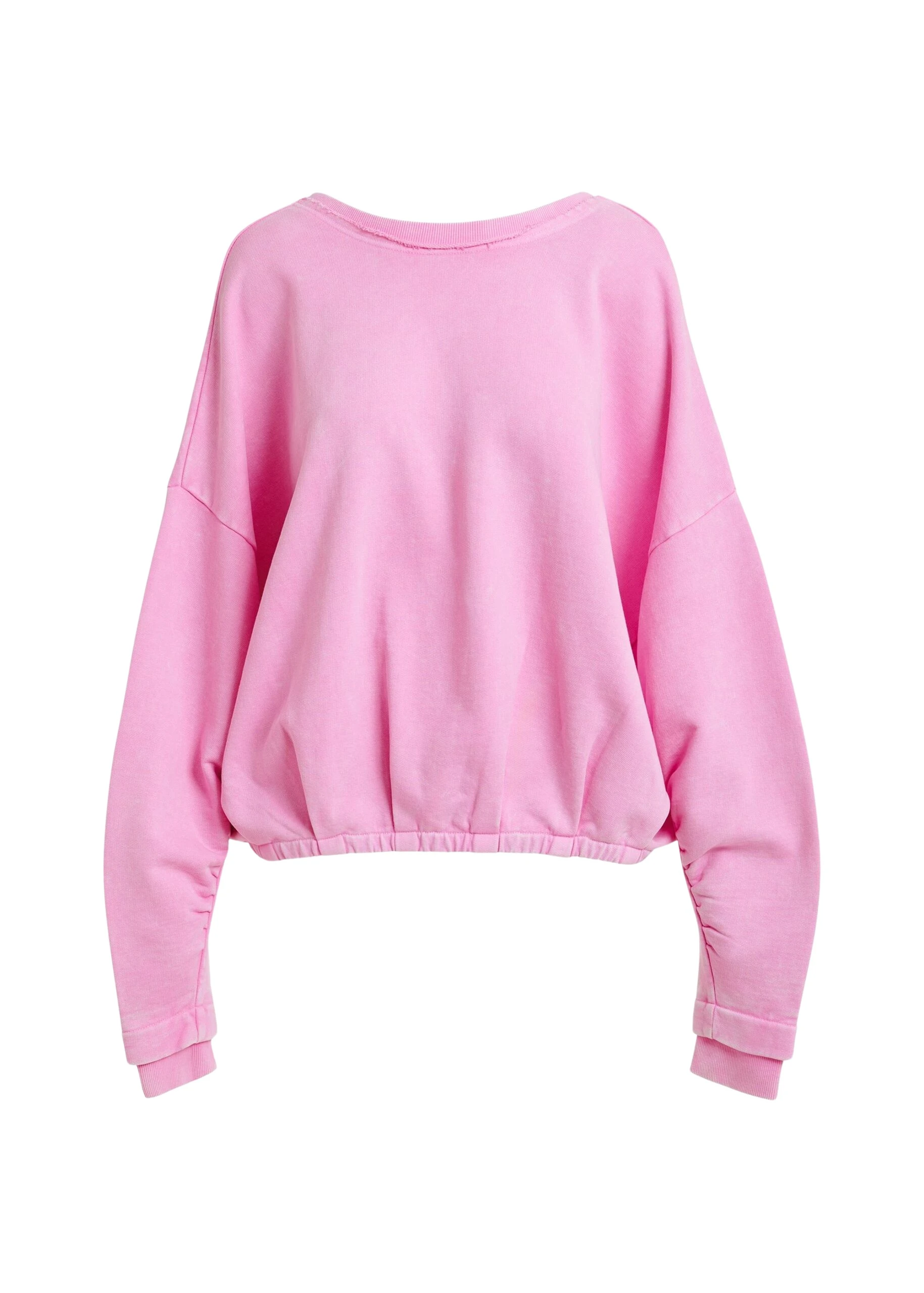 Pink-cropped-cotton-sweatshirt-with-wrapback-detail-Essentiel-Antwerp-Shirts-scaled68653_nobg Essentiel Antwerp Pink cropped cotton sweatshirt with wrapback detail - Essentiel Antwerp Shirts - Colorful Belgian Design - Shop at Luxury Shoes