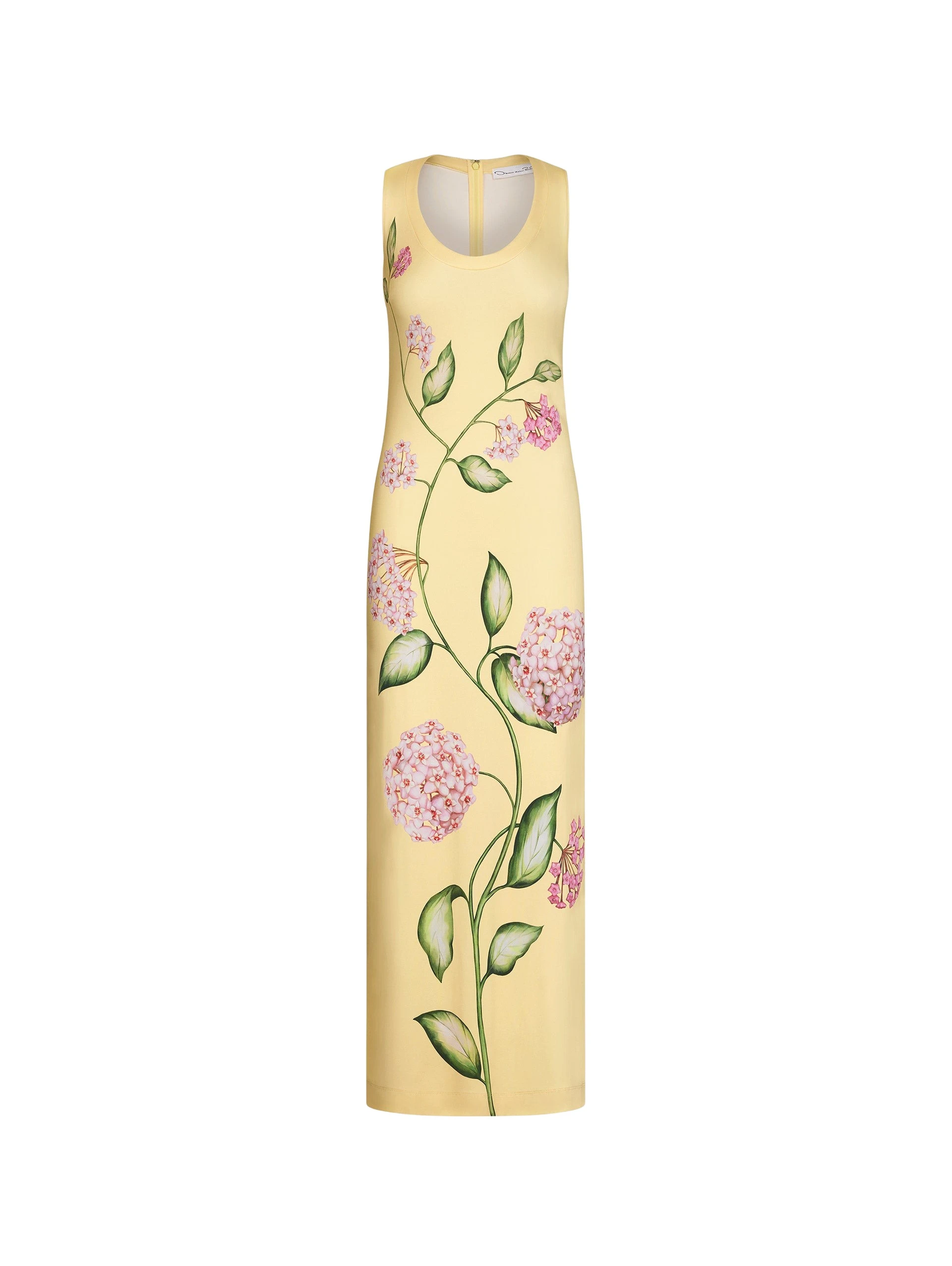 Porcelain-Flower-Jersey-Dress-Oscar-de-la-Renta-Dresses67185_nobg Oscar de la Renta Porcelain Flower Jersey Dress - Oscar de la Renta Dresses - American Couture - Shop at Luxury Shoes