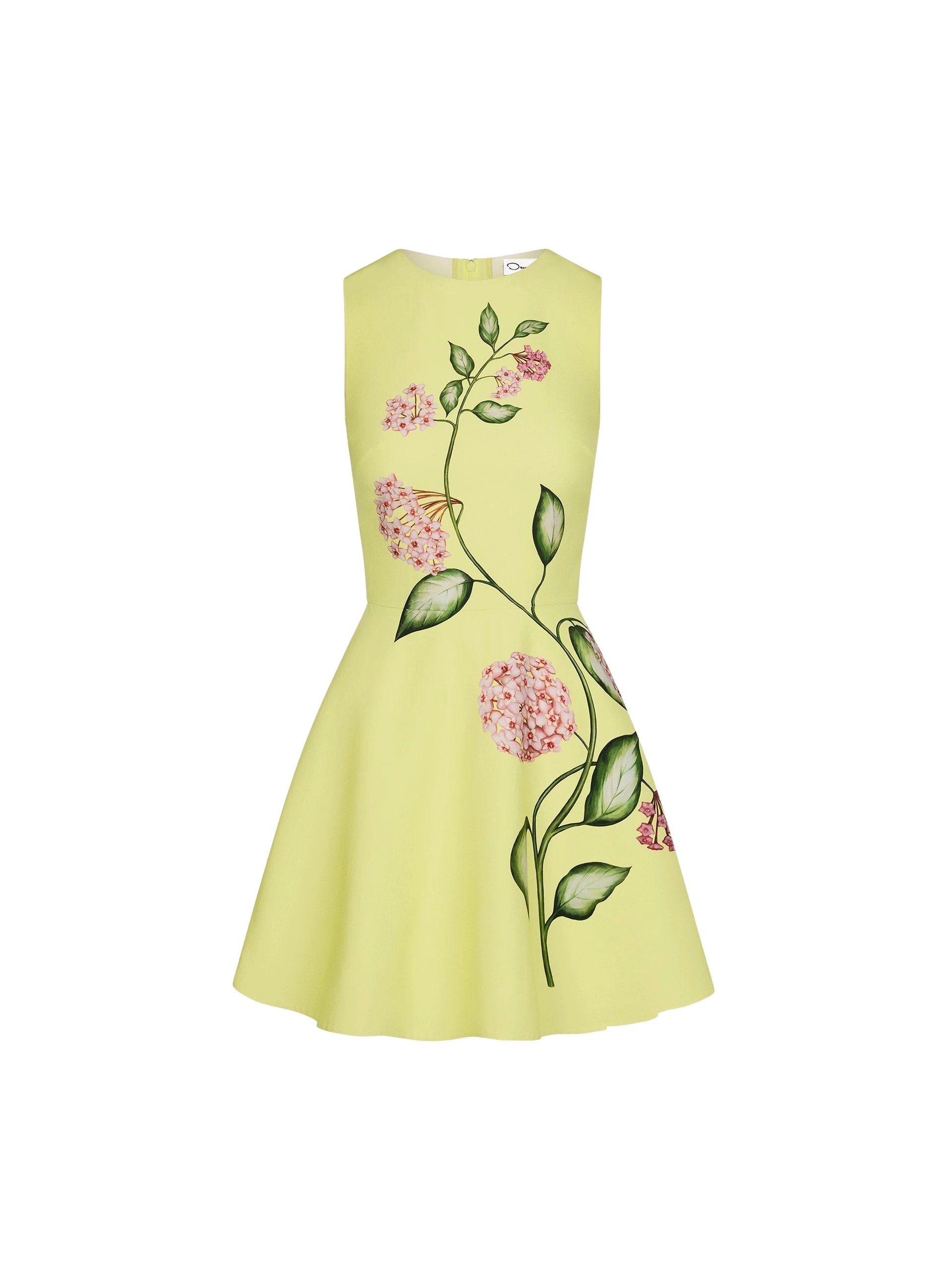 Porcelain-Flower-Mini-Dress-Oscar-de-la-Renta-Dresses72637_nobg Oscar de la Renta Porcelain Flower Mini Dress - Oscar de la Renta Dresses - American Couture - Shop at Luxury Shoes