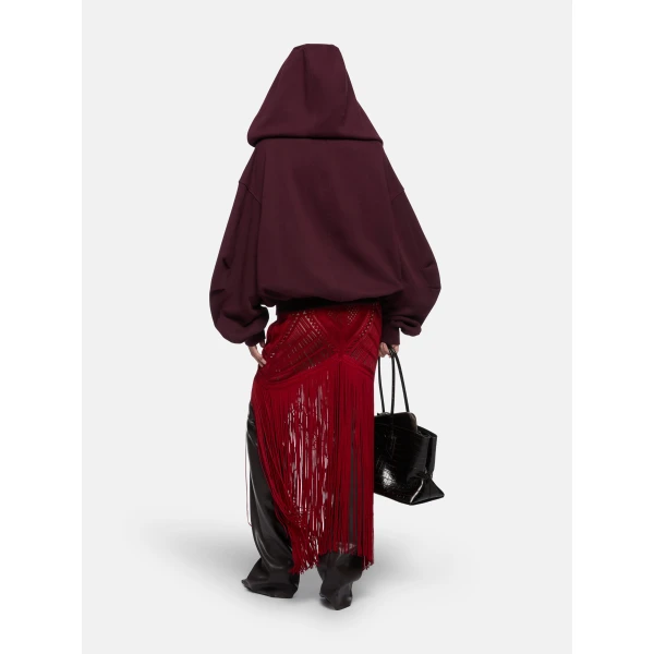 The Attico Red Midi Dress - The Attico Dresses - Designed by Gilda Ambrosio & Giorgia Tordini - Shop at Luxury Shoes 