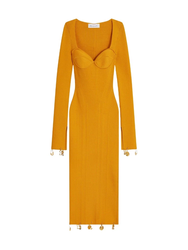 Schiaparelli-Anatomical-Charms-Knitted-Dress66805_nobg Schiaparelli Anatomical Charms Knitted Dress Dresses in Schiaparelli Authentic Luxury Fashion at Luxury Shoes