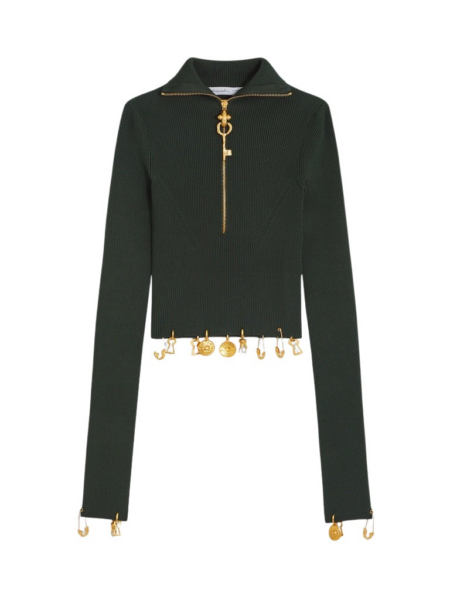 Schiaparelli Anatomical Charms Knitted Jumper Knitwear in Schiaparelli Authentic Luxury Fashion at Luxury Shoes 