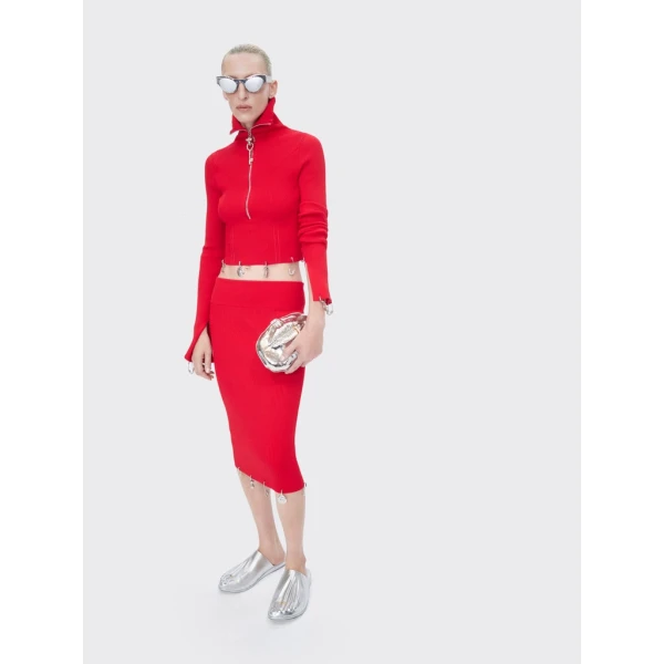 Schiaparelli Anatomical Charms Knitted Skirt Skirts in Schiaparelli Authentic Luxury Fashion at Luxury Shoes 
