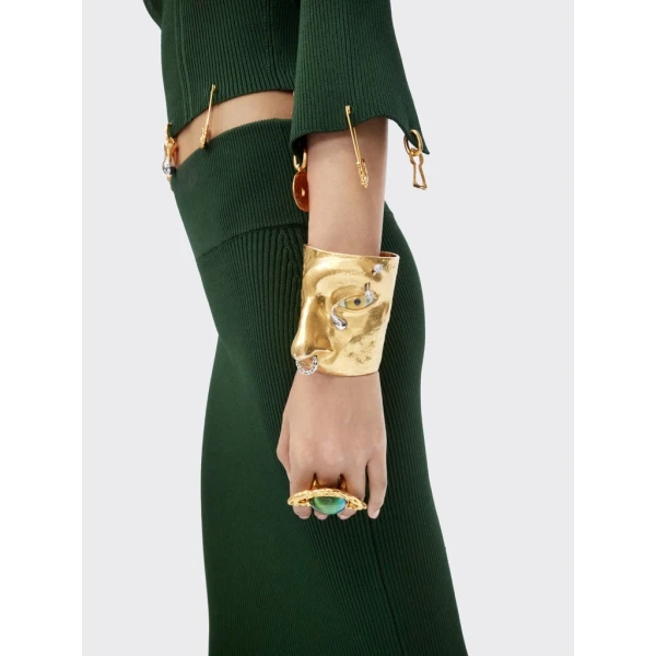 Schiaparelli Anatomical Charms Knitted Skirt Skirts in Schiaparelli Authentic Luxury Fashion at Luxury Shoes 