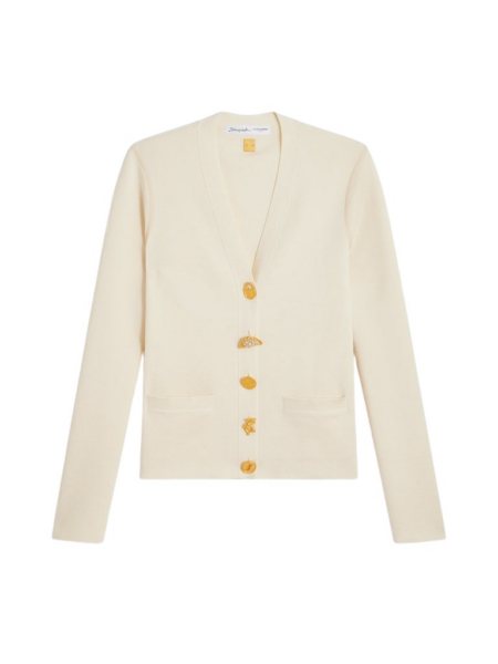 Schiaparelli Anatomy Wool Cardigan Knitwear in Schiaparelli Authentic Luxury Fashion at Luxury Shoes 