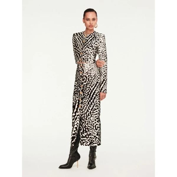 Schiaparelli Animal Print Pencil Skirt Skirts in Schiaparelli Authentic Luxury Fashion at Luxury Shoes 