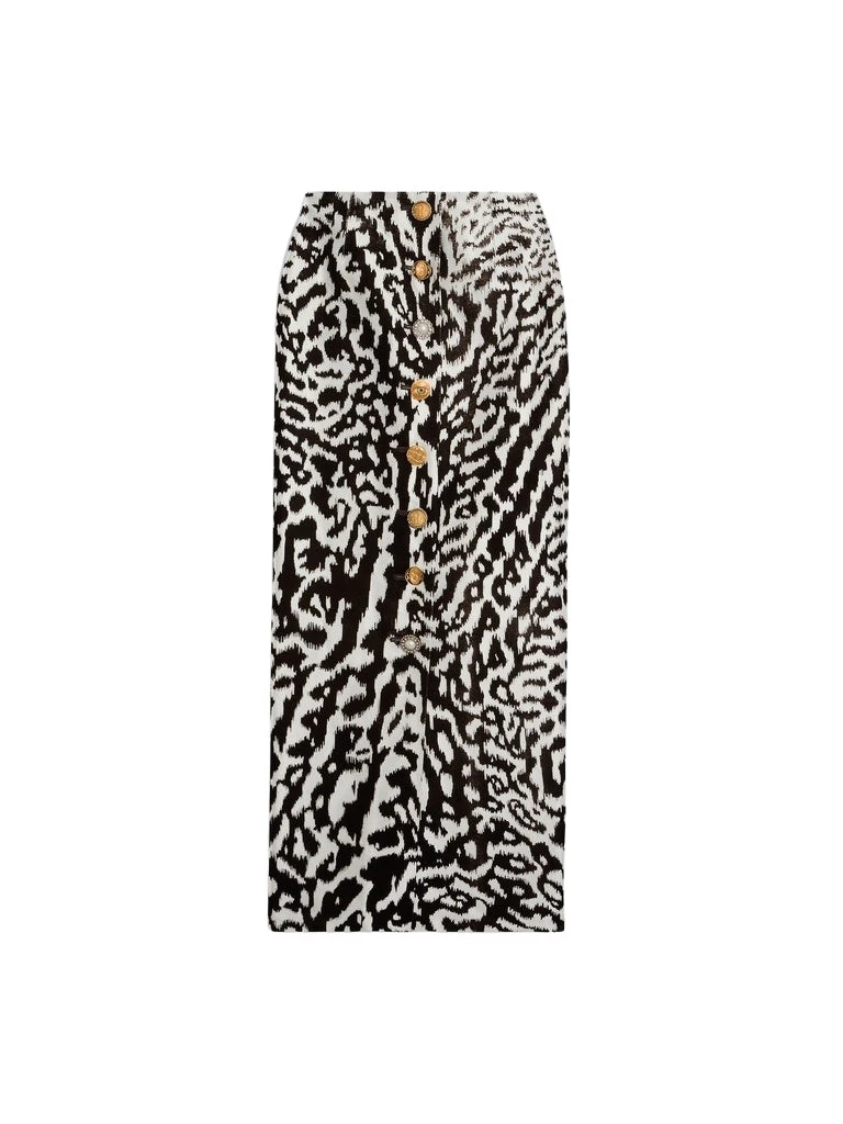 Schiaparelli-Animal-Print-Pencil-Skirt78346_nobg Schiaparelli Animal Print Pencil Skirt Skirts in Schiaparelli Authentic Luxury Fashion at Luxury Shoes