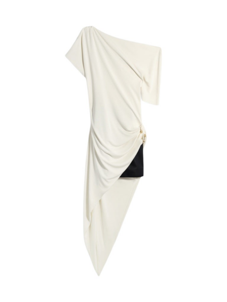 Schiaparelli Assymmetrical Piercings Dress Dresses in Schiaparelli Authentic Luxury Fashion at Luxury Shoes 