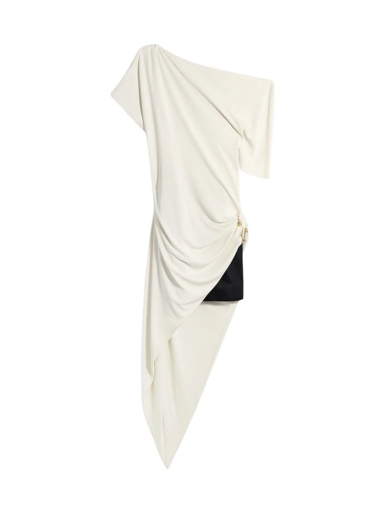 Schiaparelli-Assymmetrical-Piercings-Dress64084_nobg Schiaparelli Assymmetrical Piercings Dress Dresses in Schiaparelli Authentic Luxury Fashion at Luxury Shoes