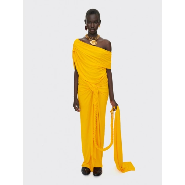 Schiaparelli Asymmetrical Draped Top Tops in Schiaparelli Authentic Luxury Fashion at Luxury Shoes 