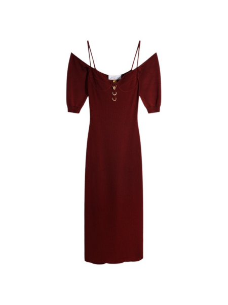 Schiaparelli Balconette Dress Dresses in Schiaparelli Authentic Luxury Fashion at Luxury Shoes 