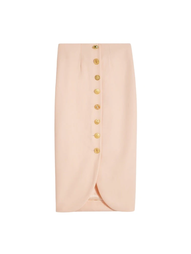 Schiaparelli-Bijoux-Buttons-Pencil-Skirt19608_nobg Schiaparelli Bijoux Buttons Pencil Skirt Skirts in Schiaparelli Authentic Luxury Fashion at Luxury Shoes