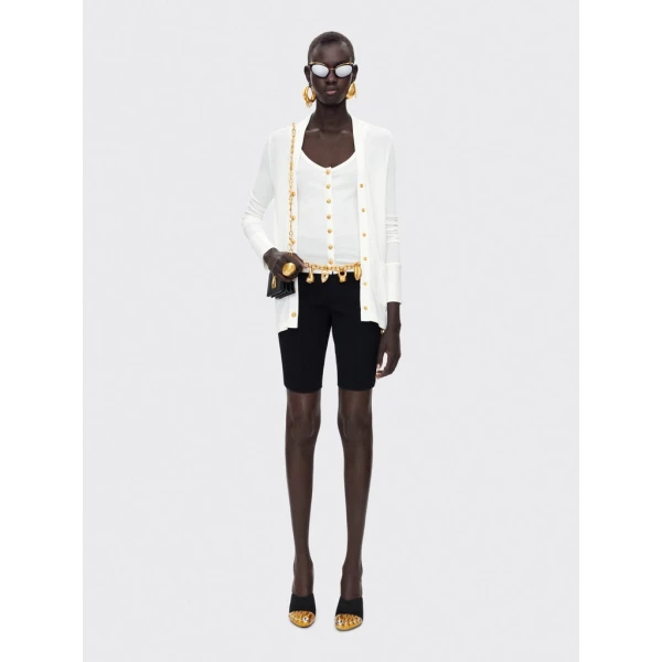 Schiaparelli Bijoux Buttons Tank Top Tops in Schiaparelli Authentic Luxury Fashion at Luxury Shoes 