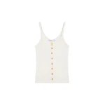 Schiaparelli Bijoux Buttons Tank Top Tops in Schiaparelli Authentic Luxury Fashion at Luxury Shoes 