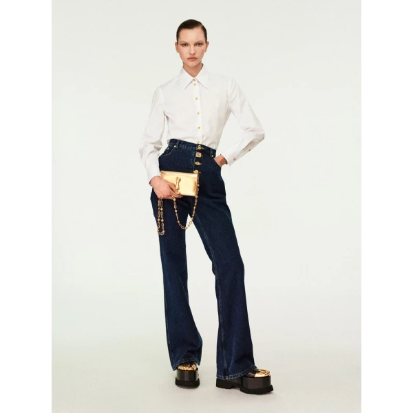 Schiaparelli Bootcut Jeans Pants in Schiaparelli Authentic Luxury Fashion at Luxury Shoes 