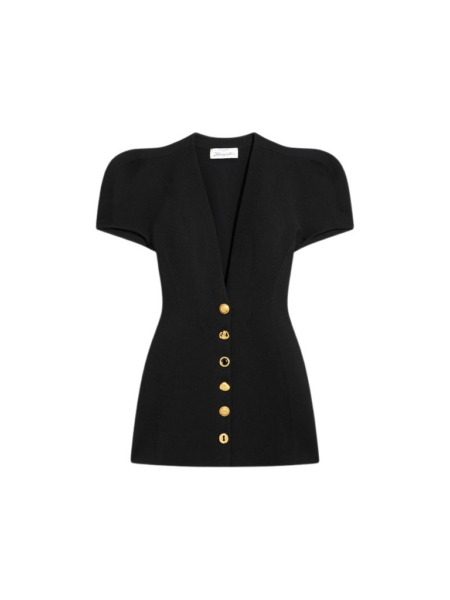 Schiaparelli Broad Shoulders Dress Dresses in Schiaparelli Authentic Luxury Fashion at Luxury Shoes 