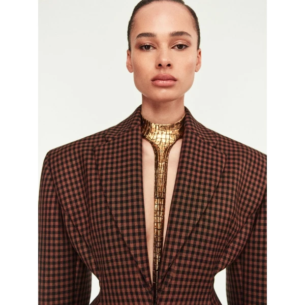 Schiaparelli Broad Shoulders Jacket Jackets in Schiaparelli Authentic Luxury Fashion at Luxury Shoes 