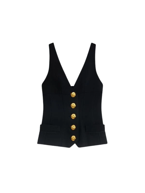 Schiaparelli-Chain-Bijoux-Gilet33671_nobg Schiaparelli Chain Bijoux Gilet Jackets in Schiaparelli Authentic Luxury Fashion at Luxury Shoes