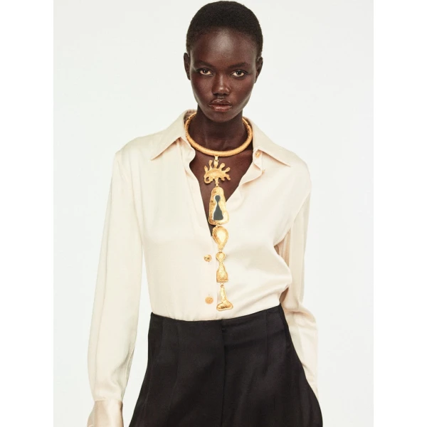 Schiaparelli Classic Shirt Tops in Schiaparelli Authentic Luxury Fashion at Luxury Shoes 