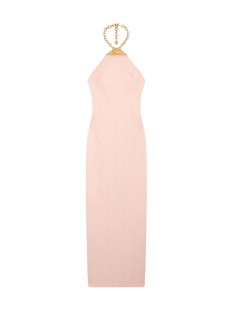 Schiaparelli-Column-Dress25347_nobg Schiaparelli Column Dress Dresses in Schiaparelli Authentic Luxury Fashion at Luxury Shoes