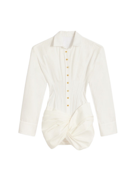 Schiaparelli Corset Shirt Dress Dresses in Schiaparelli Authentic Luxury Fashion at Luxury Shoes 