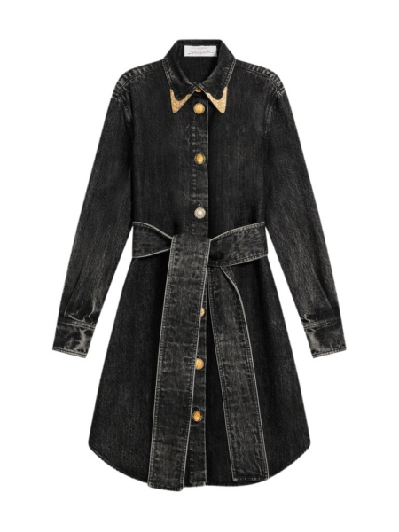 Schiaparelli Cowboy Shirt Dress Dresses in Schiaparelli Authentic Luxury Fashion at Luxury Shoes 