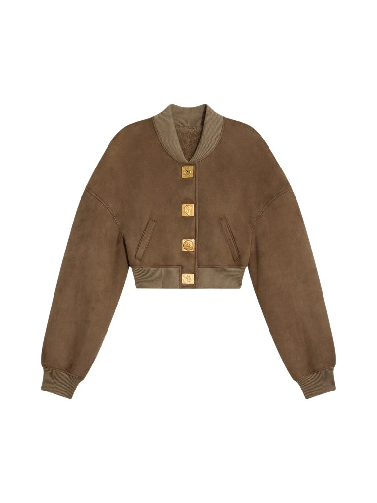 Schiaparelli-Cropped-Bomber-367895_nobg Schiaparelli Cropped Bomber Jackets in Schiaparelli Authentic Luxury Fashion at Luxury Shoes