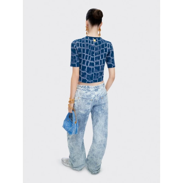 Schiaparelli Denim Cowboy Pants Pants in Schiaparelli Authentic Luxury Fashion at Luxury Shoes 