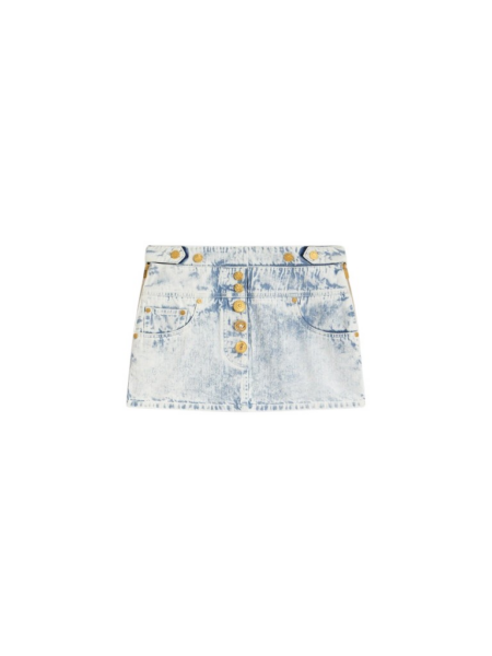 Schiaparelli Denim Miniskirt Skirts in Schiaparelli Authentic Luxury Fashion at Luxury Shoes 