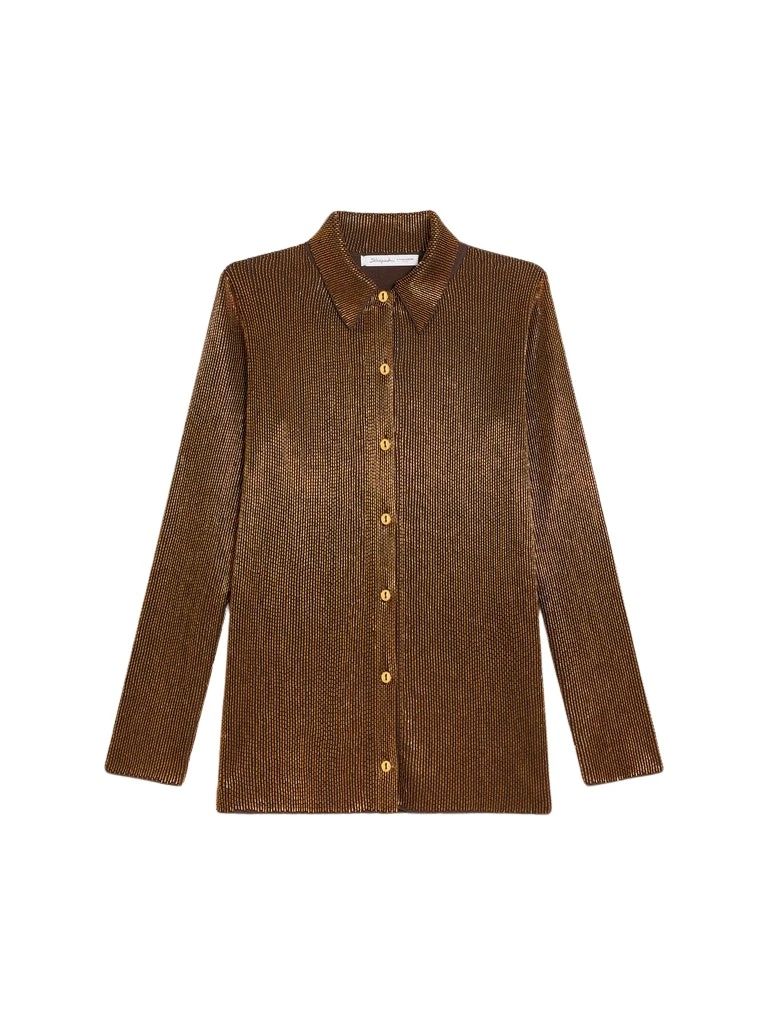 Schiaparelli-Embroidered-Beads-Shirt19992_nobg Schiaparelli Embroidered Beads Shirt Tops in Schiaparelli Authentic Luxury Fashion at Luxury Shoes