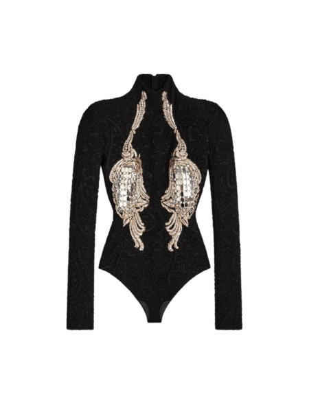 Schiaparelli Embroidered Bodysuit Bodysuit in Schiaparelli Authentic Luxury Fashion at Luxury Shoes 