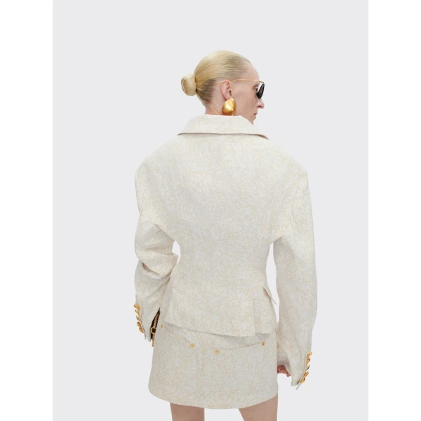 Schiaparelli Faded Jacquard Miniskirt Skirts in Schiaparelli Authentic Luxury Fashion at Luxury Shoes 