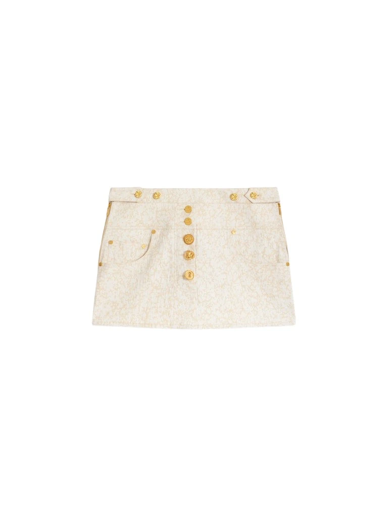 Schiaparelli-Faded-Jacquard-Miniskirt95140_nobg Schiaparelli Faded Jacquard Miniskirt Skirts in Schiaparelli Authentic Luxury Fashion at Luxury Shoes