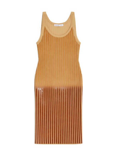 Schiaparelli Glossy Gradient Knitted Dress Dresses in Schiaparelli Authentic Luxury Fashion at Luxury Shoes 