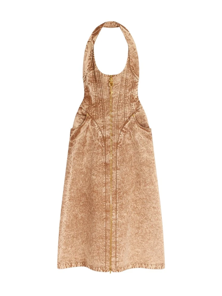 Schiaparelli-Halter-Corset-Dress-341505_nobg Schiaparelli Halter Corset Dress Dresses in Schiaparelli Authentic Luxury Fashion at Luxury Shoes