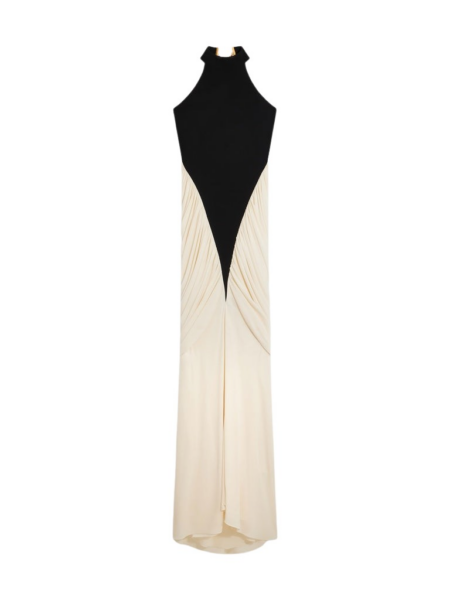 Schiaparelli Halter Draped Dress Dresses in Schiaparelli Authentic Luxury Fashion at Luxury Shoes 